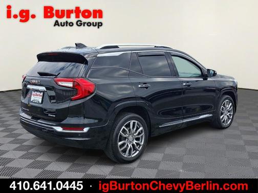 Ebony Twilight Metallic 2023 GMC Terrain Denali