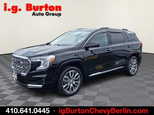 Ebony Twilight Metallic 2023 GMC Terrain Denali