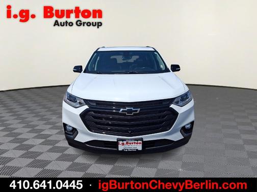 Summit White 2020 Chevrolet Traverse LT Leather