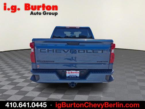 Lakeshore Blue 2024 Chevrolet Silverado 1500 Custom