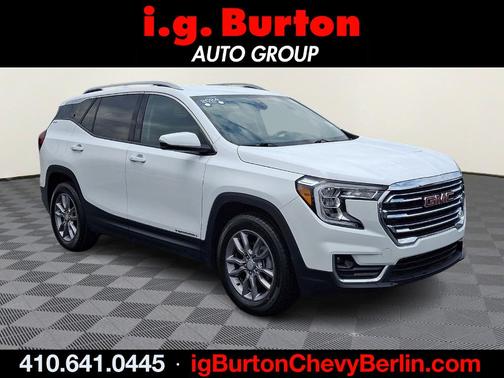 Summit White 2024 GMC Terrain SLT