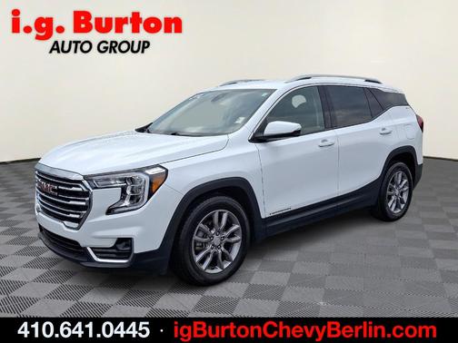 Summit White 2024 GMC Terrain SLT