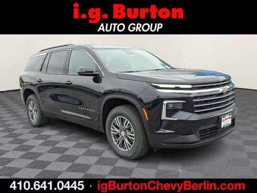 Black Metallic 2026 Chevrolet Traverse LT
