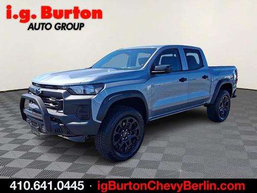 Sterling Gray Metallic 2026 Chevrolet Colorado Trail Boss