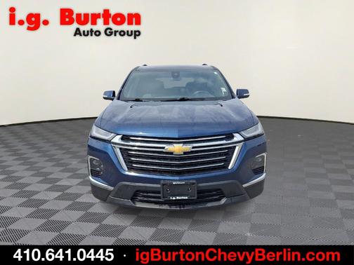 Blue Metallic 2023 Chevrolet Traverse LT Cloth