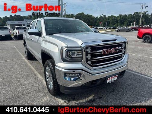 Quicksilver Metallic 2018 GMC Sierra 1500 SLT