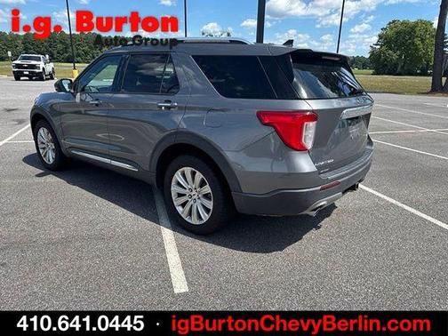 Gray Metallic 2021 Ford Explorer Limited