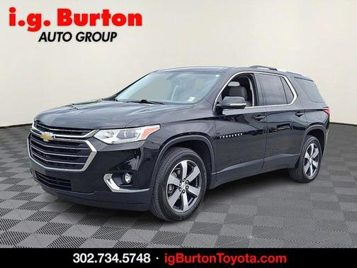 Black Metallic 2018 Chevrolet Traverse LT Leather