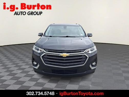 Black Metallic 2018 Chevrolet Traverse LT Leather