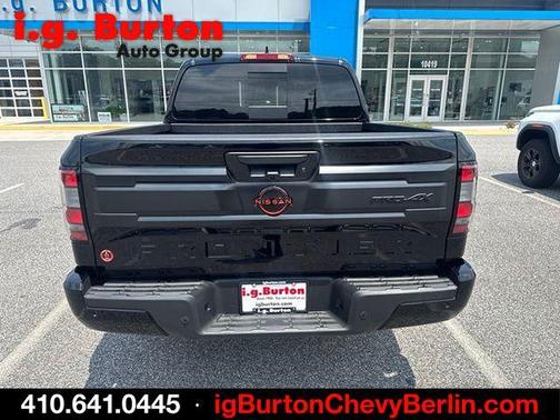 Black 2026 Nissan Frontier PRO-4X