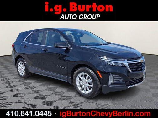 Black Metallic 2024 Chevrolet Equinox LT