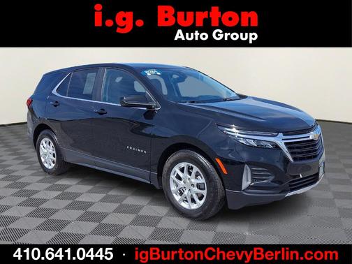 Black Metallic 2024 Chevrolet Equinox LT