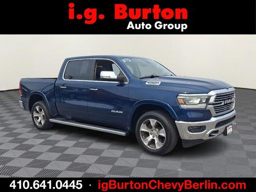 Patriot Blue Pearlcoat 2020 RAM 1500 Laramie