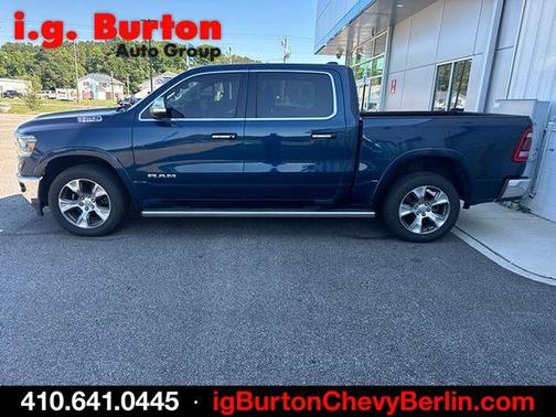 Patriot Blue Pearlcoat 2020 RAM 1500 Laramie
