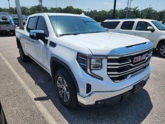Summit White 2025 GMC Sierra 1500 SLT