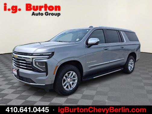 Sterling Gray Metallic 2025 Chevrolet Suburban LT