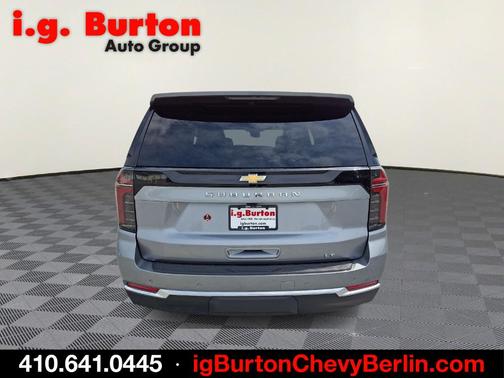 Sterling Gray Metallic 2025 Chevrolet Suburban LT