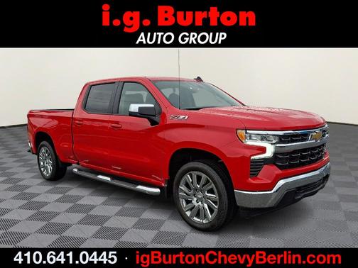 Red 2026 Chevrolet Silverado 1500 LT