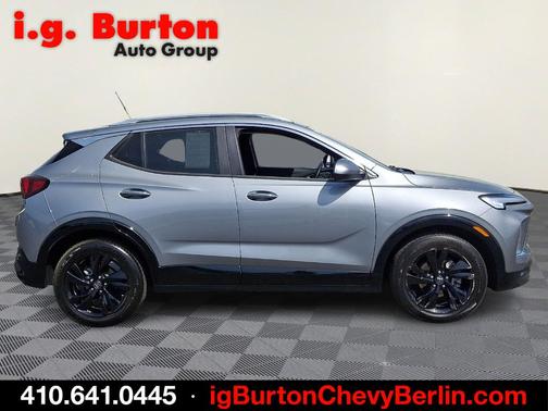 Gray Metallic 2024 Buick Encore GX Sport Touring