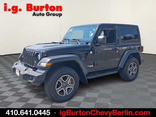 Black Clearcoat 2021 Jeep Wrangler Sport