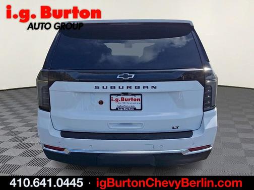 Summit White 2026 Chevrolet Suburban LT