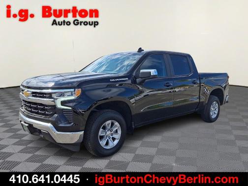 Black 2025 Chevrolet Silverado 1500 LT