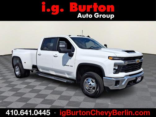 Summit White 2024 Chevrolet Silverado 3500 LT