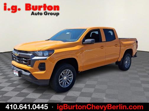 Orange 2026 Chevrolet Colorado LT
