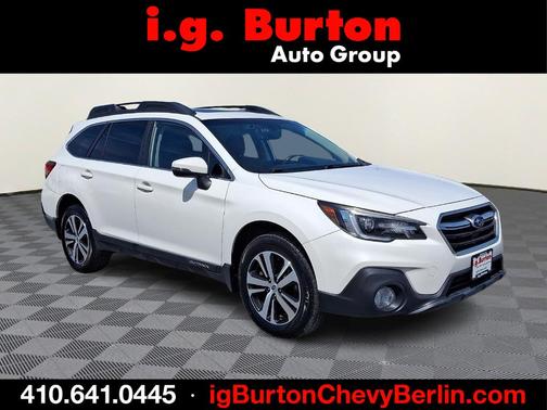 Crystal White Pearl 2019 Subaru Outback 2.5i Limited