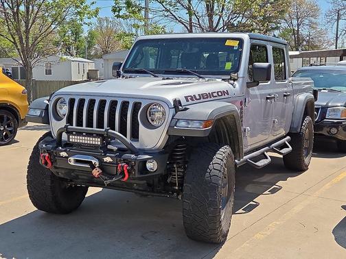 Silver Zynith Clearcoat 2022 Jeep Gladiator Rubicon