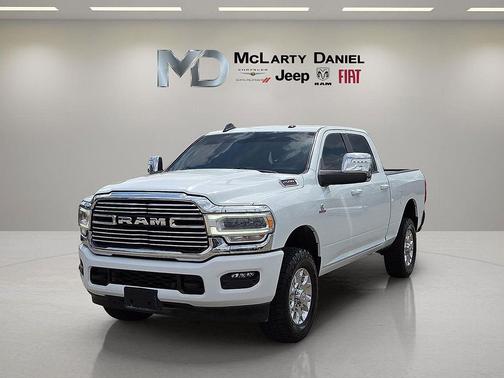 Bright White Clearcoat 2024 RAM 2500 Laramie Crew Cab 4x4 6'4' Box
