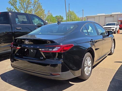 Midnight Black Metallic 2025 Toyota Camry XLE