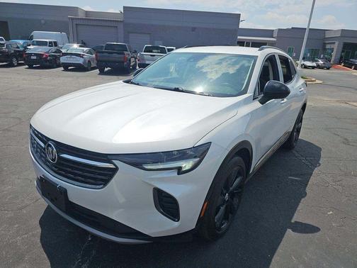 White Frost Tricoat 2023 Buick Envision Preferred FWD