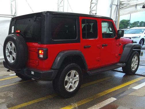 Firecracker Red Clearcoat 2023 Jeep Wrangler Sport S