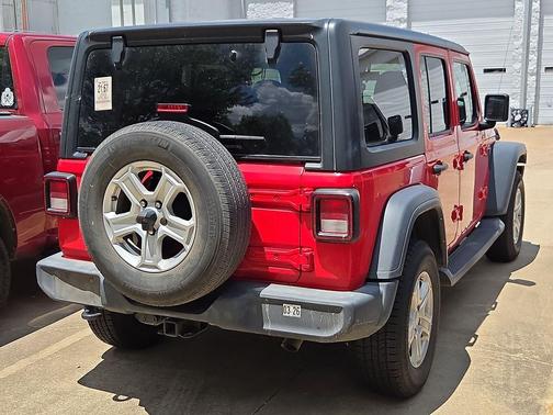 Firecracker Red Clearcoat 2023 Jeep Wrangler Sport S