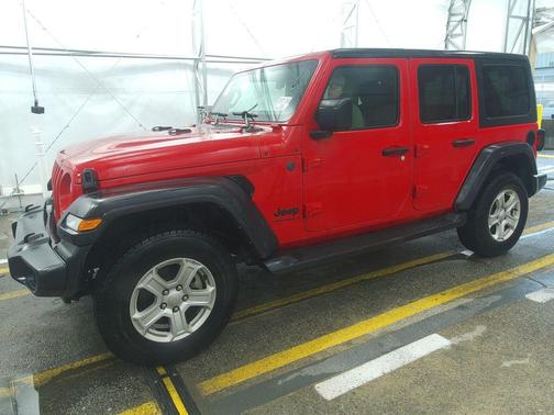 Firecracker Red Clearcoat 2023 Jeep Wrangler Sport S
