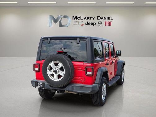 Firecracker Red Clearcoat 2023 Jeep Wrangler Sport S