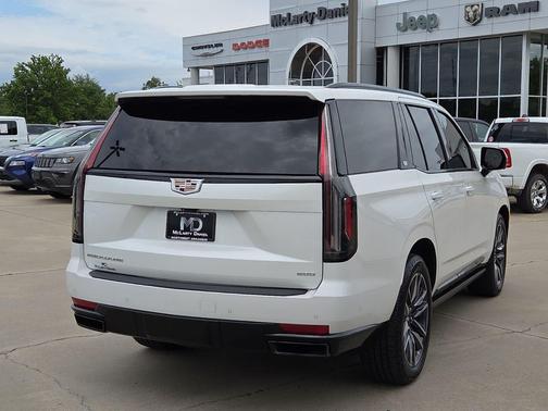 Crystal White Tricoat 2023 Cadillac Escalade Sport Platinum