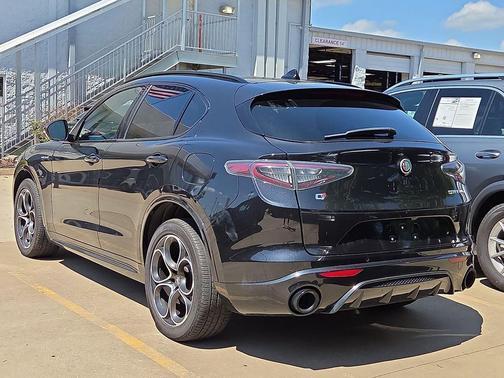 Vulcano Black Metallic 2024 Alfa Romeo Stelvio Veloce AWD