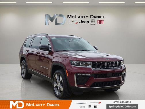 Velvet Red Pearlcoat 2026 Jeep Grand Cherokee L Limited