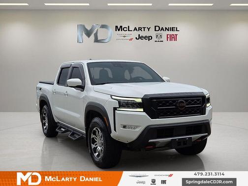 Glacier White 2023 Nissan Frontier PRO-4X
