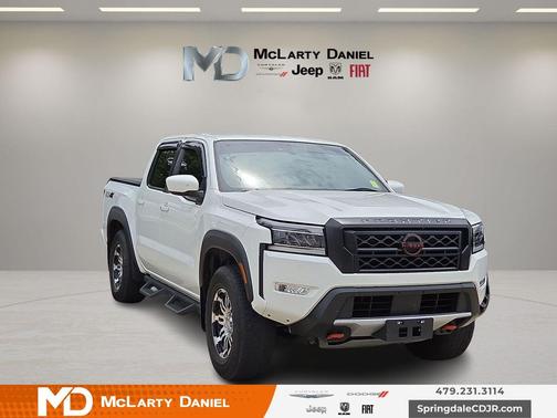 Glacier White 2023 Nissan Frontier PRO-4X