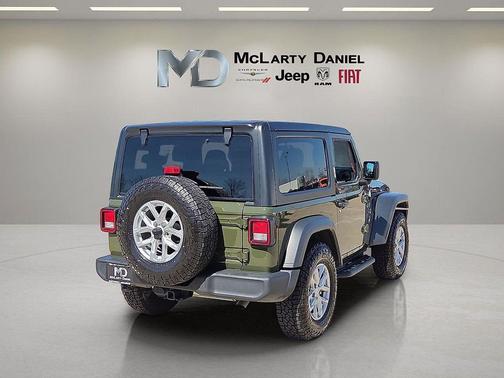 Sarge Green Clearcoat 2023 Jeep Wrangler Sport S