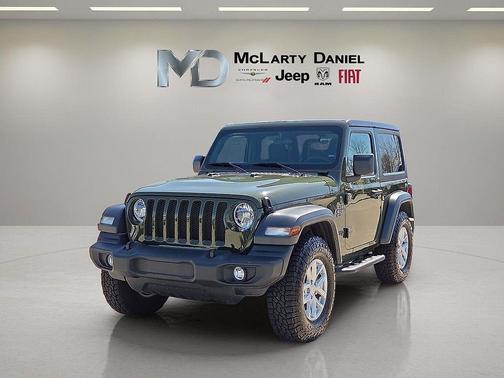 Sarge Green Clearcoat 2023 Jeep Wrangler Sport S