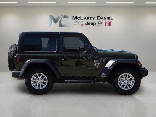 Sarge Green Clearcoat 2023 Jeep Wrangler Sport S