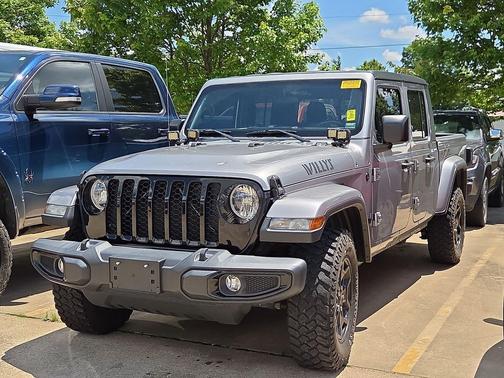 Billet Silver Metallic Clearcoat 2021 Jeep Gladiator Sport