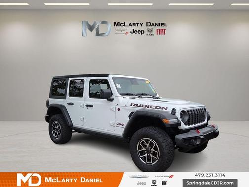 Bright White Clearcoat 2026 Jeep Wrangler Rubicon