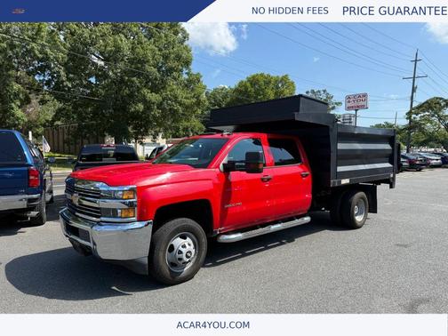 Red 2018 Chevrolet Silverado 3500 WT