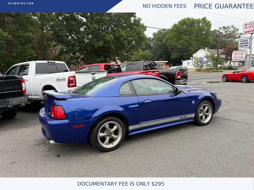 Blue 2004 Ford Mustang GT