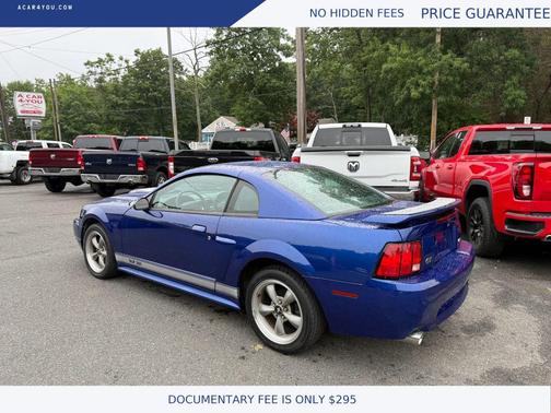 Blue 2004 Ford Mustang GT
